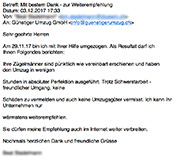 Umzug Zürich Erfahrungsbericht