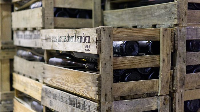 Einlagerung von Wein in Zürich